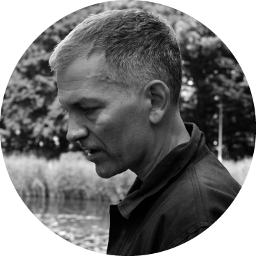Profile image of Brad Mehldau captured in black and white