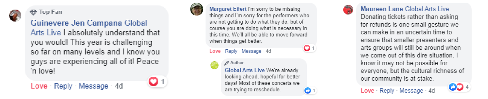 How You Can Help Global Arts Live During Covid 19 Global Arts Live