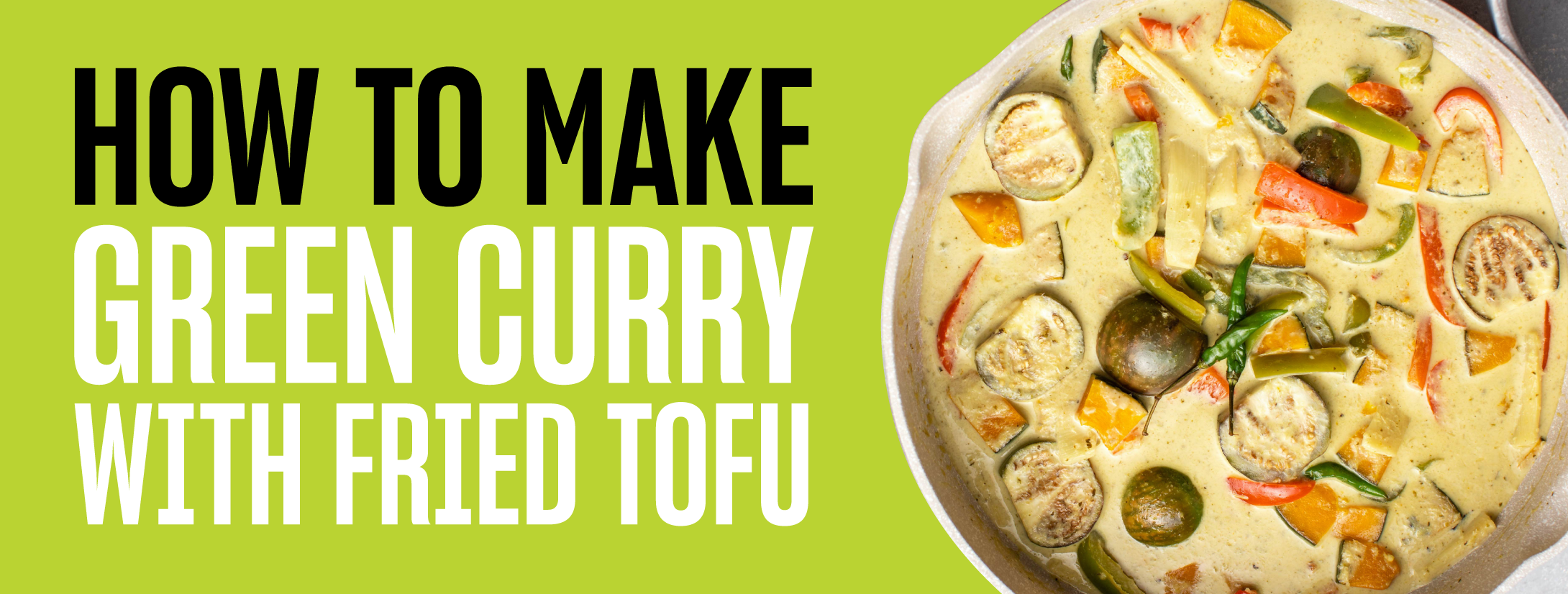 Green curry banner