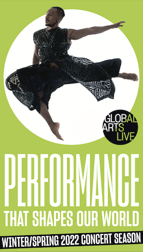 Global Arts Live Winter Spring 2020 Brochure Cover 