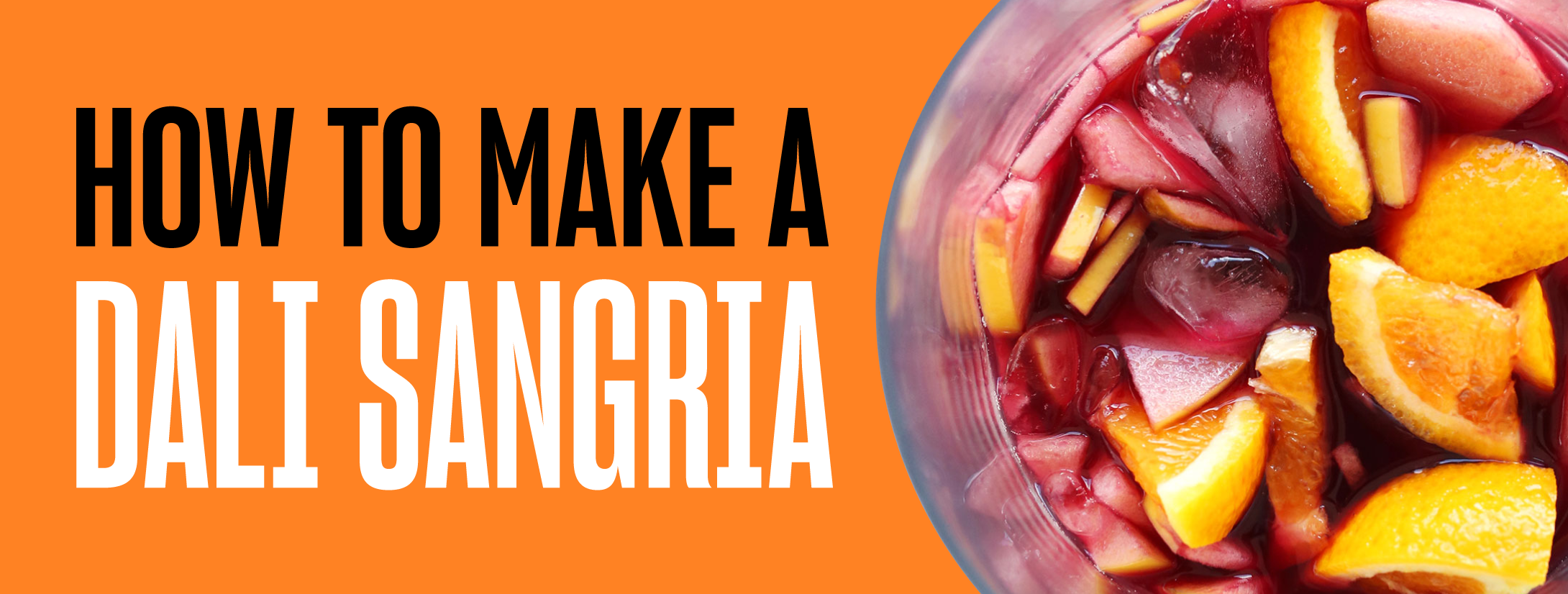 How to make sangria banner