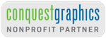 Conquest Graphics Nonprofit partner logo