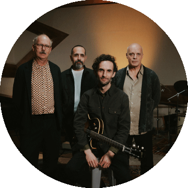 Julian Lage Quartet poses together