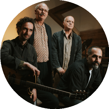 Julian Lage Quartet poses together