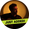 Pipo Romero holding a guitar and looking to the side with "just added" banner